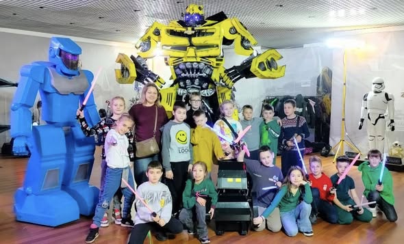 В музеї роботів